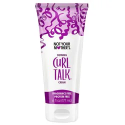 Not Your Mother's Curl Talk Fragrance Free Defining Cream Curl Enhancer - 6 fl oz