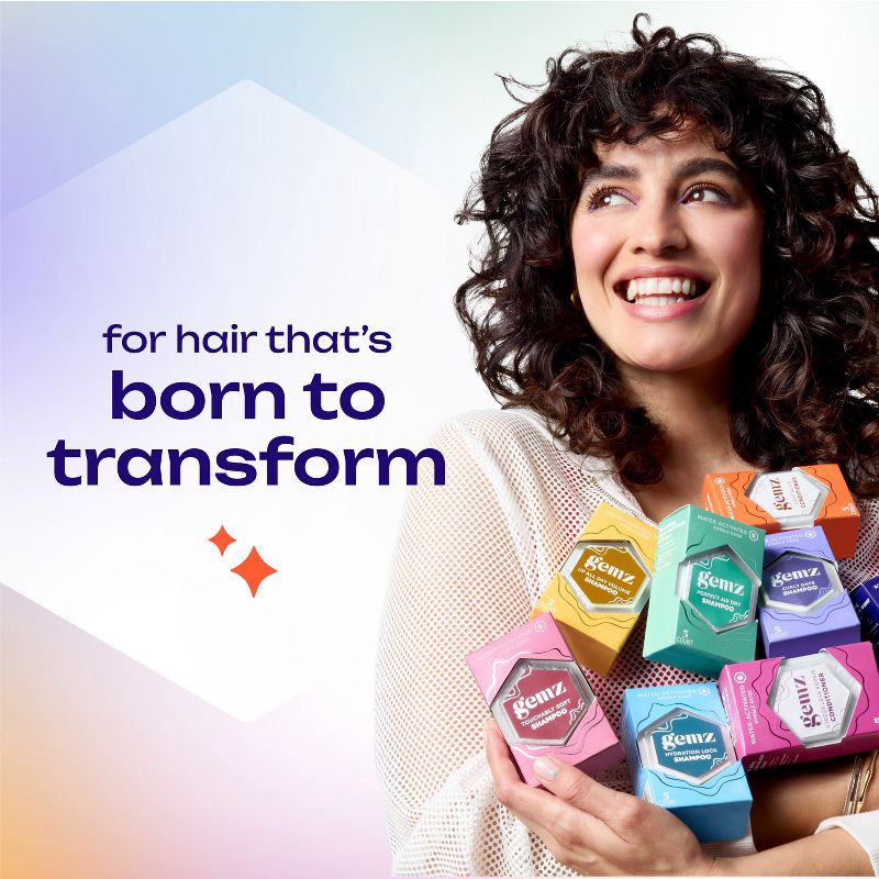 slide 9 of 10, gemz Nourishing Conditioner, Light As Air, Color Safe - 5ct/0.2oz, 5 ct, 0.2 oz