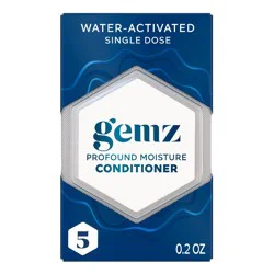 gemz Moisturizing Conditioner, Profound Moisture, Color Safe - 5ct/0.2oz