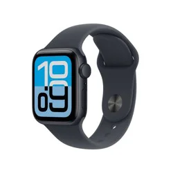 Apple Watch SE 3 GPS 40mm Midnight Aluminum Case with Midnight Sport Band - M/L