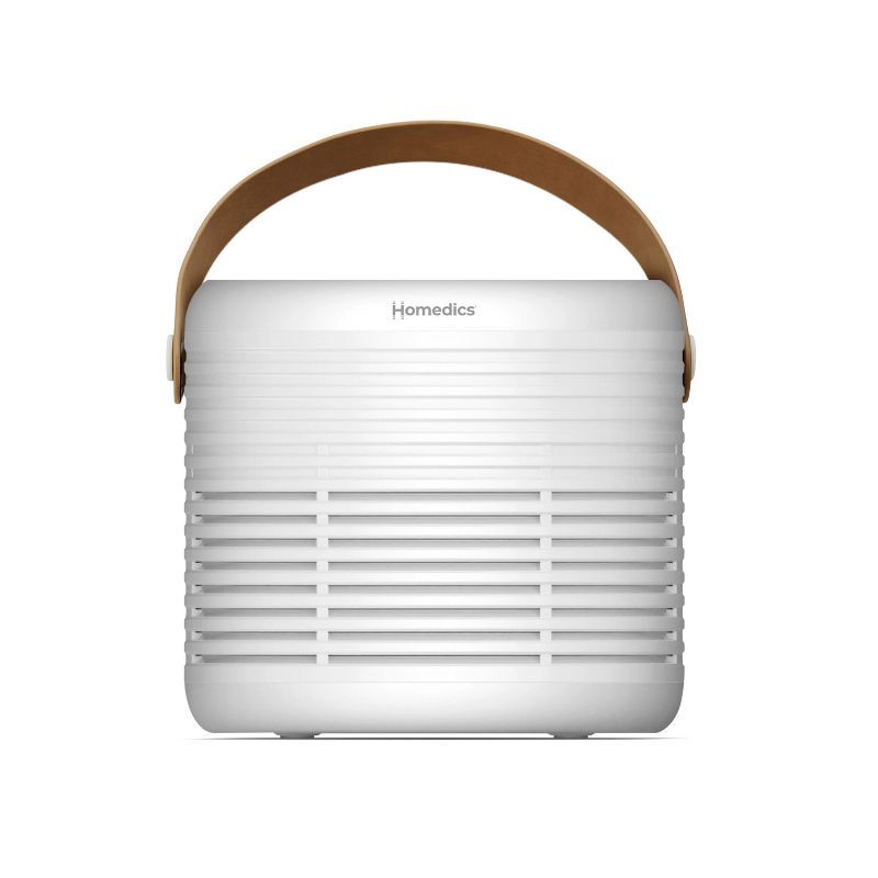 slide 1 of 9, HoMedics True Hepa Air Purifier for Small Rooms with Aromatherapy White, 1 ct