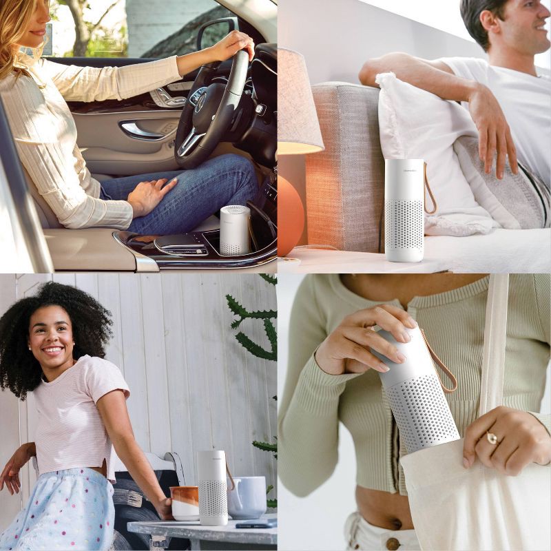 slide 11 of 11, HoMedics Portable HEPA Air Purifier with Aromatherapy White, 1 ct