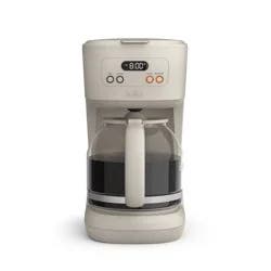 bella Housewares bella 12 Cup Programmable Coffee Maker Oatmilk