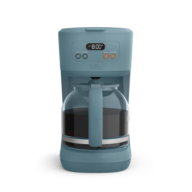 slide 1 of 9, bella Housewares bella 12 Cup Programmable Coffee Maker Surf, 1 ct