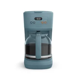 bella Housewares bella 12 Cup Programmable Coffee Maker Surf