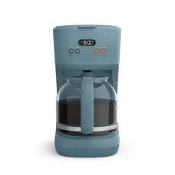 bella Housewares bella 12 Cup Programmable Coffee Maker Surf