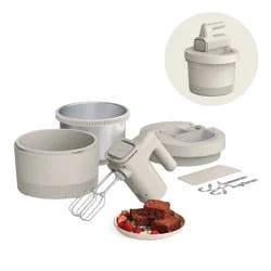 bella Housewares bella 3.5qt Hand and Stand Mixer Oatmilk