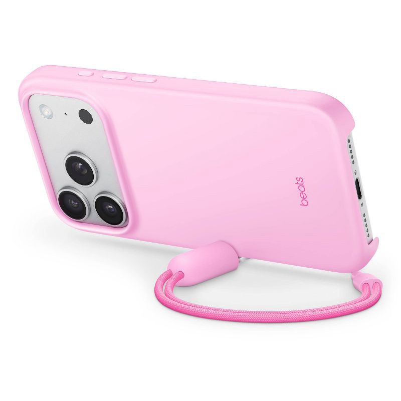 slide 2 of 3, Beats iPhone 17 Pro Kickstand Case with MagSafe and Camera Control - Pebble Pink, 1 ct