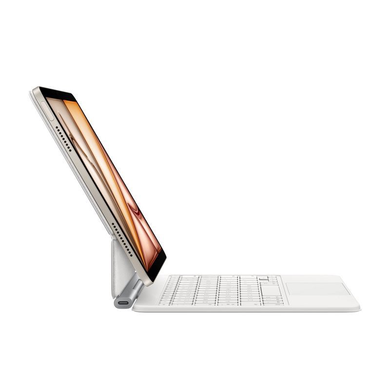 slide 4 of 5, Apple Magic Keyboard for iPad Air 11-inch (M3) - White, 1 ct