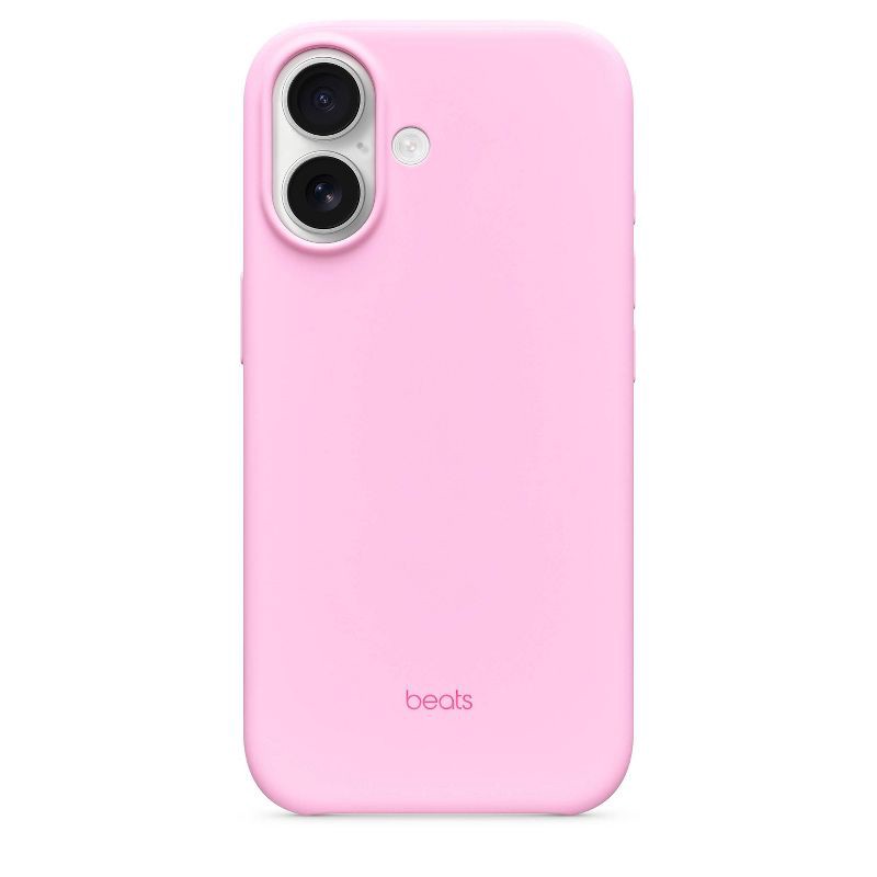 slide 1 of 2, Beats iPhone 17 Case with MagSafe and Camera Control — Pebble Pink, 1 ct