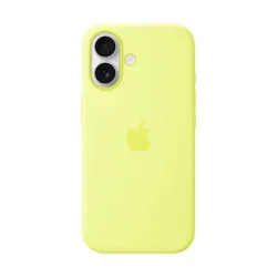 Apple iPhone 17 Silicone Case with MagSafe - Neon Yellow