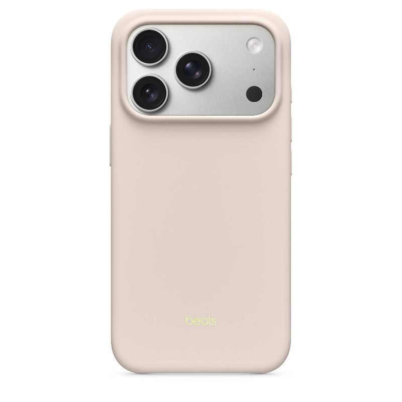 slide 1 of 2, Beats iPhone 17 Pro Case with MagSafe and Camera Control — Lime Stone, 1 ct