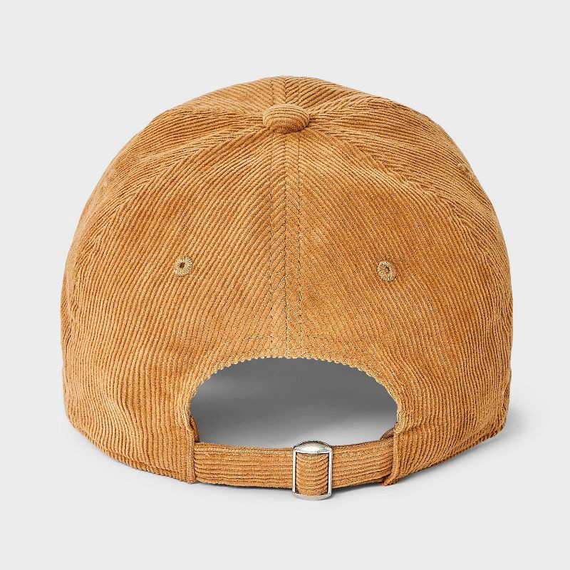slide 3 of 4, Corduroy Baseball Hat - Universal Thread™ Tan, 1 ct
