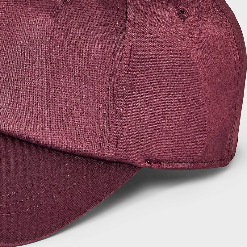 slide 4 of 4, Satin Baseball Hat - Universal Thread™ Purple, 1 ct