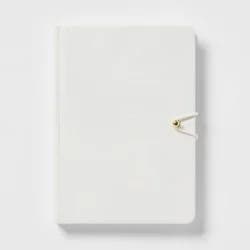 5"x7" Junk Journal White Suede 192 Pages Pink - Spritz™