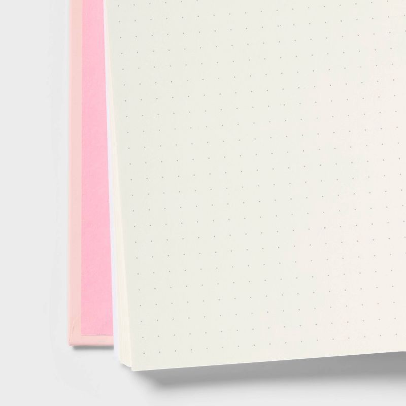 slide 4 of 4, Spiral Journal with Stickers Pink - Spritz™, 1 ct