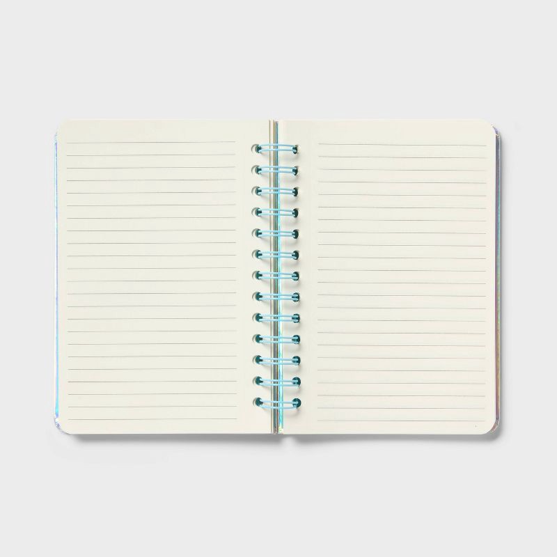 slide 3 of 4, 5"x7" Spiral Bound Iridescent - Spritz™, 1 ct