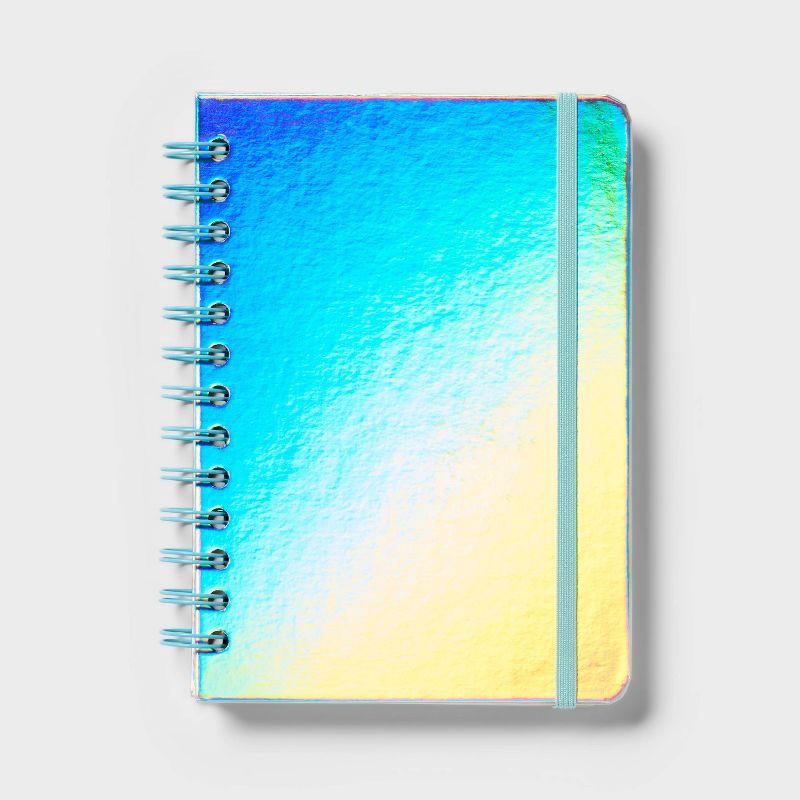 slide 1 of 4, 5"x7" Spiral Bound Iridescent - Spritz™, 1 ct