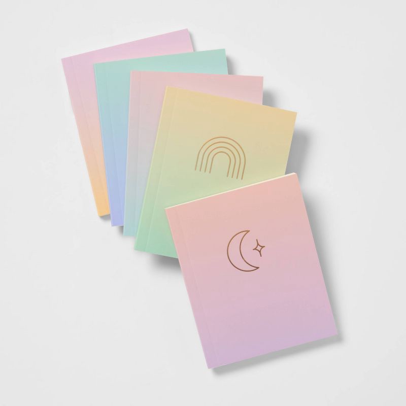 slide 1 of 3, Mini 5pk Journals - Spritz™, 5 ct