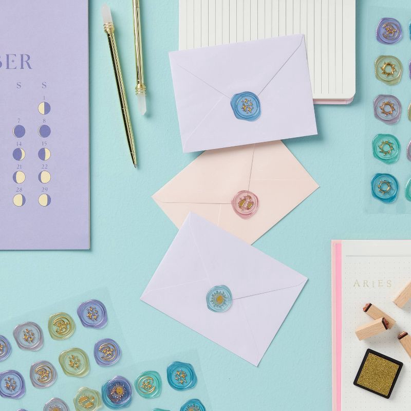 slide 2 of 3, Wax Seal Stickers - Spritz™, 1 ct