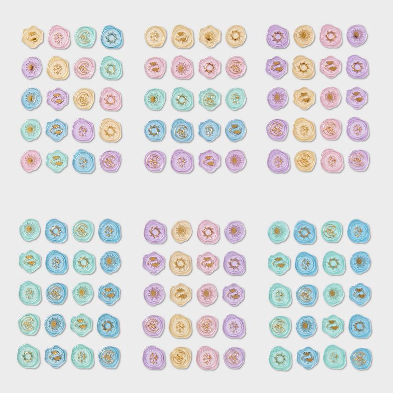 slide 1 of 3, Wax Seal Stickers - Spritz™, 1 ct