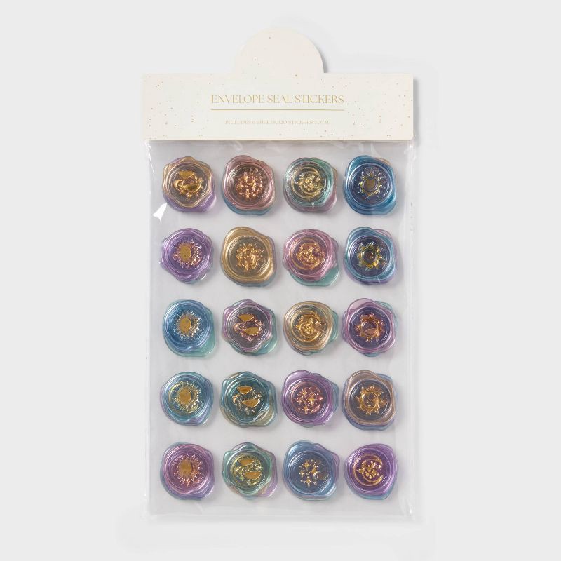 slide 3 of 3, Wax Seal Stickers - Spritz™, 1 ct