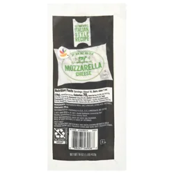 Giant Fresh Mozzarella Cheese Log