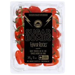 SUNSET Sugar Bombs Grape Tomatoes On The Vine - 12oz