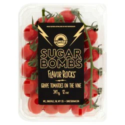 SUNSET Sugar Bombs Grape Tomatoes On The Vine - 12oz