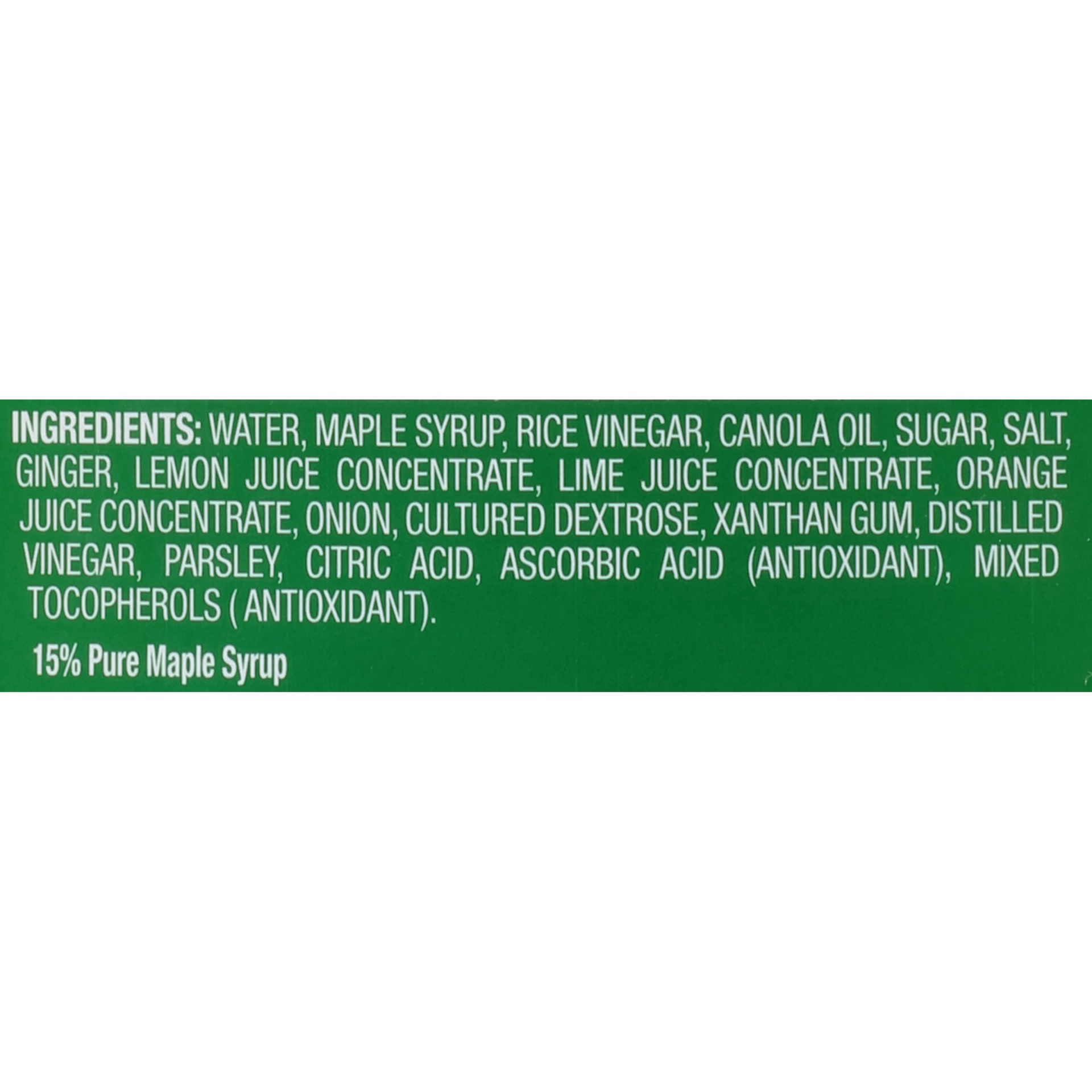 slide 8 of 8, Maple Grove Farms of Vermont Maple Citrus Ginger Dressing, 8 fl oz