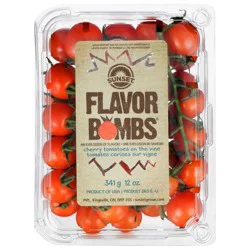 SUNSET Fresh Flavor Bombs Cherry Tomatoes On The Vine - 12oz