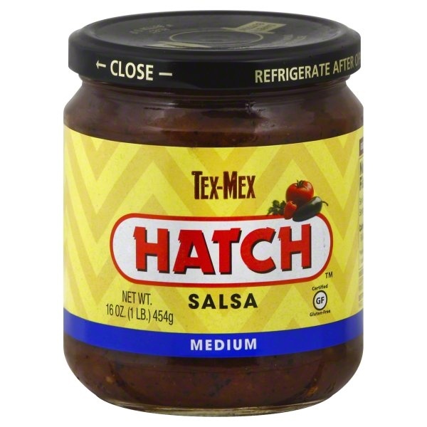 slide 1 of 2, Hatch Salsa 16 oz, 16 oz