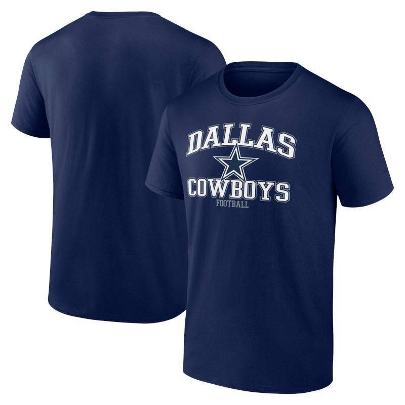 slide 3 of 3, NFL Dallas Cowboys Men's Short Sleeve Core T-Shirt - S, 1 ct
