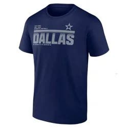 NFL Dallas Cowboys Men's Short Sleeve Bi-Blend T-Shirt - L