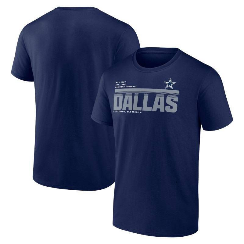 slide 3 of 3, NFL Dallas Cowboys Men's Short Sleeve Bi-Blend T-Shirt - XL, 1 ct