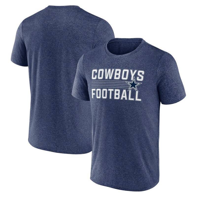 slide 3 of 3, NFL Dallas Cowboys Men's Heathered Short Sleeve Athleisure T-Shirt - XXL, 1 ct