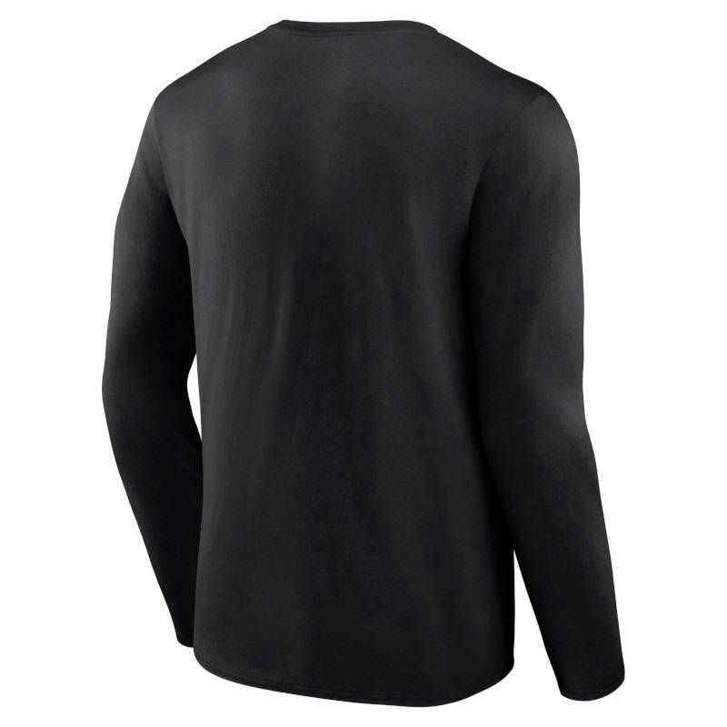 slide 2 of 3, NFL Dallas Cowboys Men's Black Long Sleeve Core T-Shirt - S, 1 ct