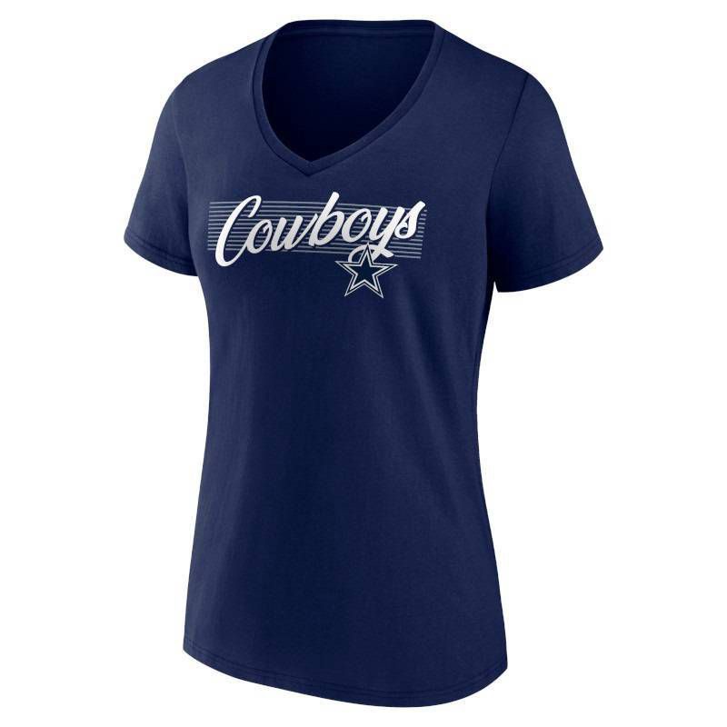 slide 2 of 3, NFL Dallas Cowboys Women's V-Neck T-Shirt - XXL, 1 ct