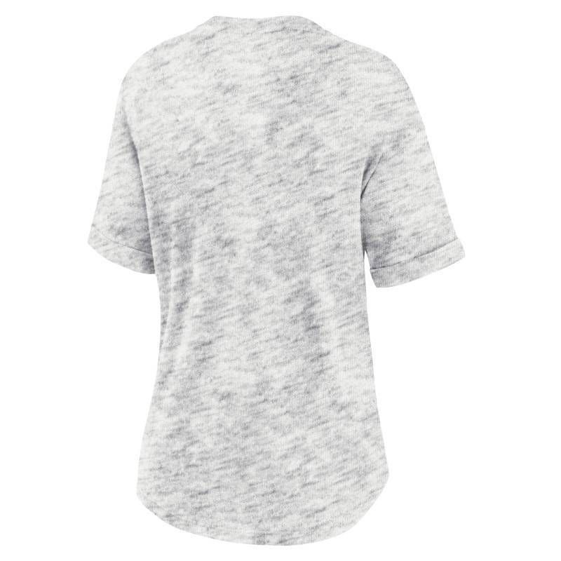 slide 3 of 3, NFL Dallas Cowboys Women's Gray Rolled Sleeve Fashion T-Shirt - XL, 1 ct