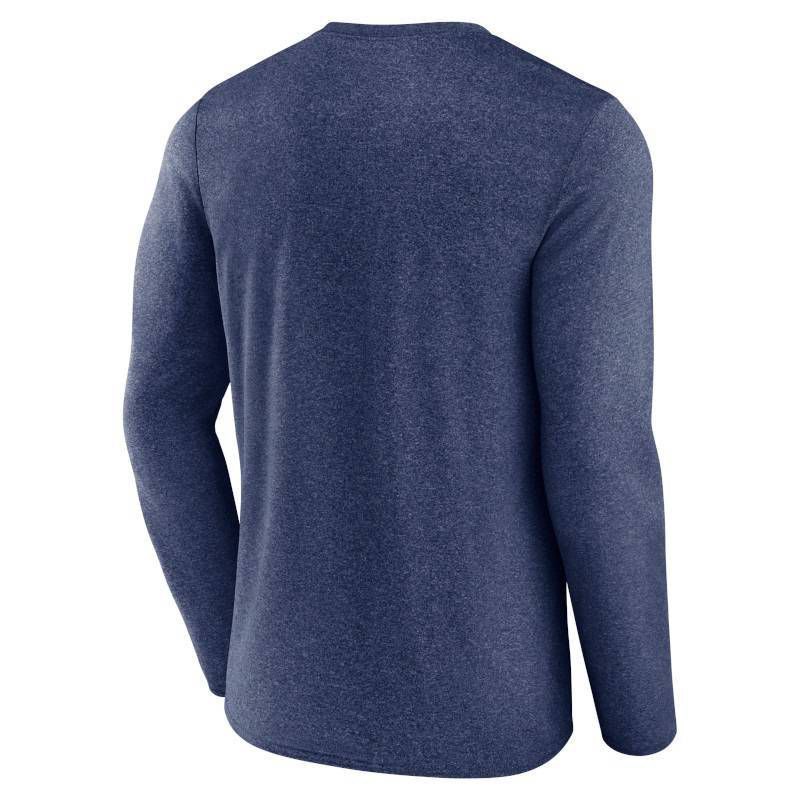 slide 2 of 3, NFL Dallas Cowboys Men's Heathered Long Sleeve Athleisure T-Shirt - L, 1 ct