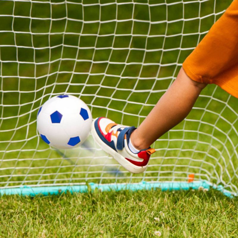 slide 8 of 10, B. toys 14'' x 25'' Glow-in-the-Dark Soccer Set, 1 ct