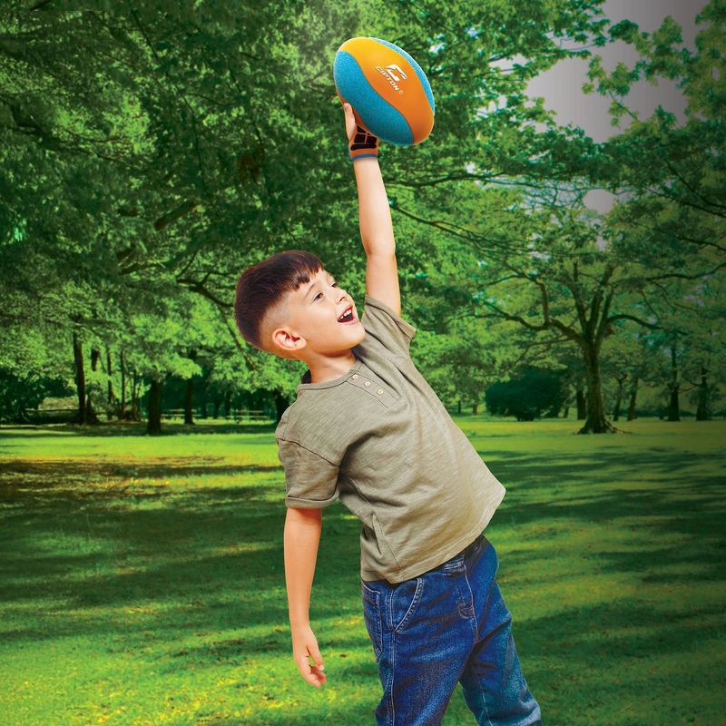 slide 5 of 5, CIPTON Easy Closure Football Catch and Toss Toy Football Set - 3pc: Neoprene Material, Ages 5+, 3 ct
