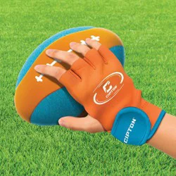 CIPTON Easy Closure Football Catch and Toss Toy Football Set - 3pc: Neoprene Material, Ages 5+