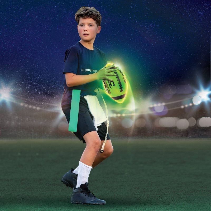slide 4 of 5, CIPTON LED Rechargeable Football: Sports Ball for Ages 5+ with Rubber Material, 1 ct