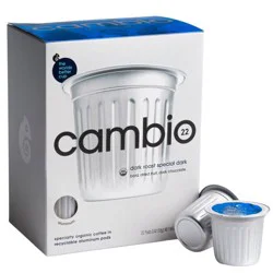Cambio Roasters Special Dark Roast Recyclable Coffee Pods - 22ct