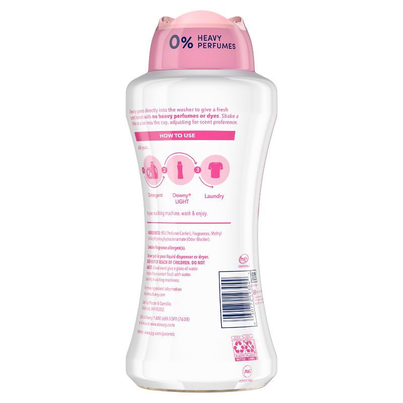 slide 11 of 12, Downy Laundry Beads Cherry Blossom Light Downy In-Wash Scent Beads Booster - 24oz, 24 oz
