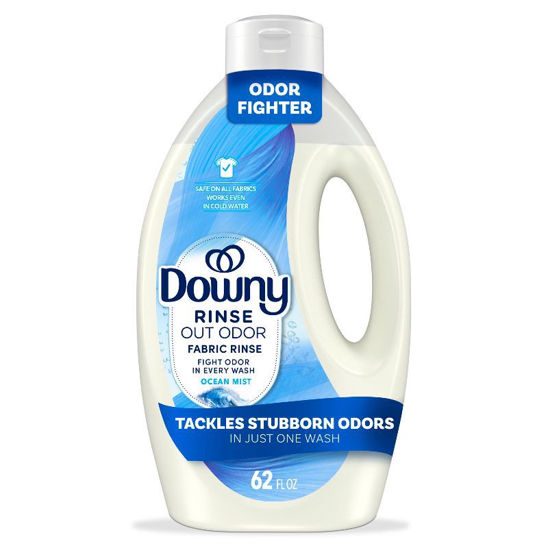 slide 1 of 9, Downy Ocean Mist Rinse Liquid Laundry Additive - 62 fl oz, 62 fl oz