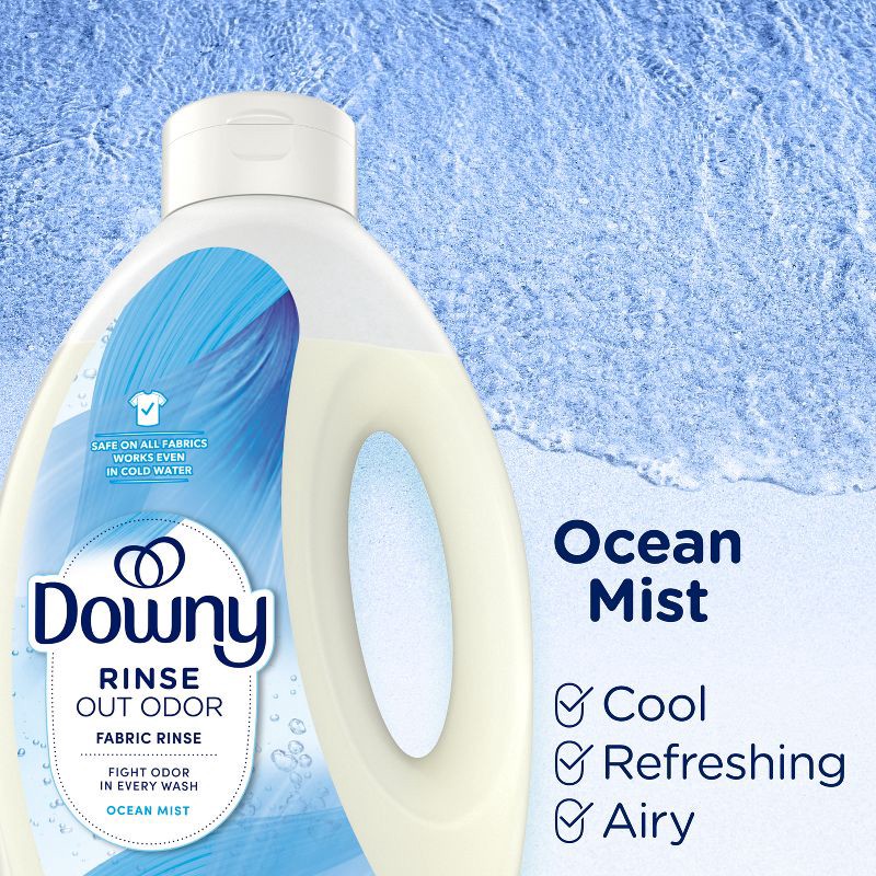 slide 9 of 12, Downy Ocean Mist Rinse Liquid Laundry Additive - 62 fl oz, 62 fl oz
