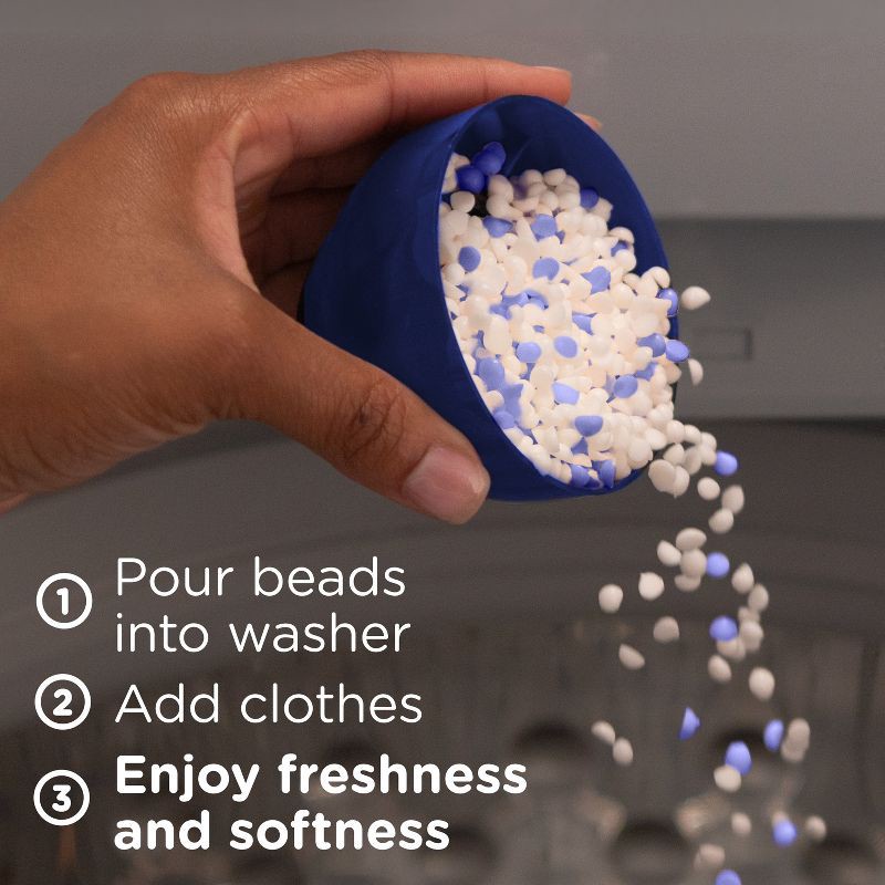slide 7 of 10, Downy Blends Soft & Fresh In-Wash Scent Booster - Spring Peony Scented Laundry Beads - 24.5oz, 24.5 oz