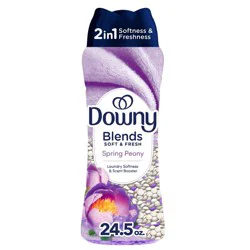 Downy Blends Soft & Fresh In-Wash Scent Booster - Spring Peony Scented Laundry Beads - 24.5oz